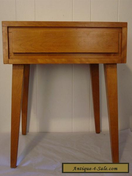Vintage 1950s Conant Ball Nightstand Russel Wright End Table Mid