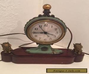 Item Vintage Clock - Antique Style - Antique Bronze Circus Clown Dogs for Sale