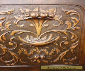 Item pair of antique french carved wood panels for Sale