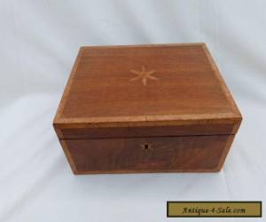 Item LOVELY ANTIQUE VINTAGE INLAID WOODEN BOX. for Sale