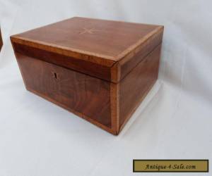 Item LOVELY ANTIQUE VINTAGE INLAID WOODEN BOX. for Sale