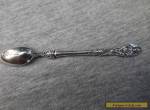 Unusual Sterling Silver Apostle Snuff spoon 1897 for Sale