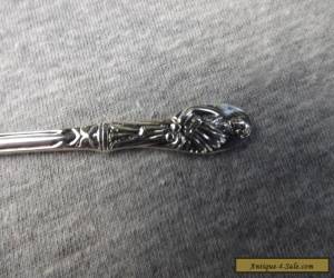 Item Unusual Sterling Silver Apostle Snuff spoon 1897 for Sale