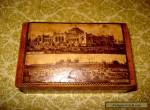 Antique  English Sycamore wooden box,circa 1890-00 for Sale