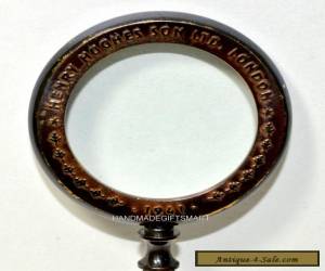 Item ANTIQUE STYLE HENRY HUGHES LONDON MAGNIFIER BRASS MAGNIFIER GIFT for Sale