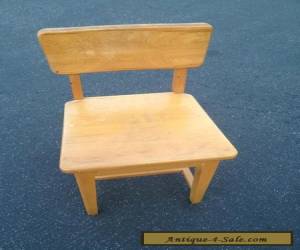 Item Vintage Mid Century Modern Wood Desk CHAIR Heywood Wakefield Style  for Sale
