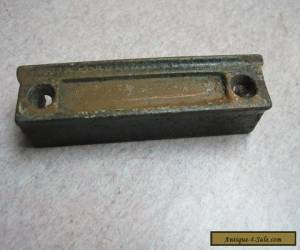 Item Antique Door Rim or Box Lock  keeper c1885 3 3/8  for Sale