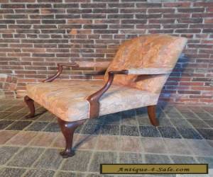 Item George III Style Mahogany Arm Chair 20th Century for Sale