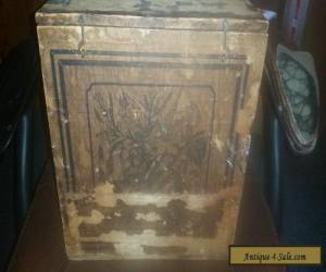 Item Antique Early 1900's Wooden Tea Box for Sale