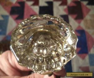 Item Two Nice Old Vintage Architectural Glass Door Handles Knobs for Sale