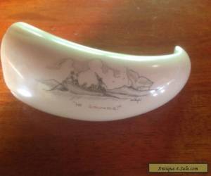 Item Whale Tooth Scrimshaw for Sale