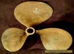 15" Brass Ships Propeller  1112 RH for Sale