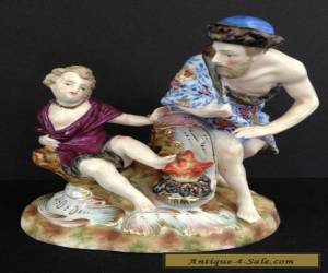 Item Antique Royal Vienna Dresden "Beehive" Porcelain Figurine for Sale