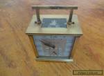 Antique/vintage French Carriage Working Clock  for Sale