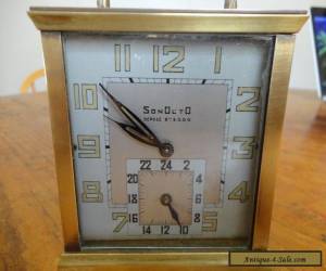 Item Antique/vintage French Carriage Working Clock  for Sale