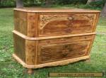 Marquetry Masterpiece Antique Furniture Chest Drawers Dresser French Provincial for Sale