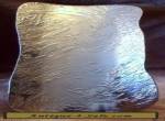 DON SHEIL LARGE BREAD TRAY - LUNAR LANDSCAPE PATTERN - EARLY SIGNED PIECE for Sale
