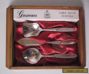 Item VINTAGE GROSVENOR TABLE SILVER BY MYTTON'S for Sale