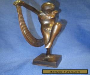 Item Art Deco Bronze Dancing Nude After Denis for Sale