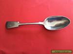 ANTIQUE JAMES DIXON & SONS LARGE FIDDLE SERVING SPOON - SILVER PLATE for Sale