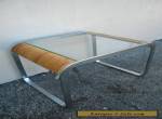 Mid-Century Glass-Top Side Table / End Table #2682B for Sale