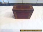 ANTIQUE  INLAID  CARD  BOX for Sale