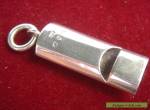 Sterling Silver Antique Whistle for Sale