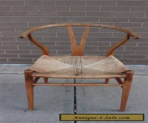 Item Hans Wegner ch24 Wishbone chair OAK frame Authentic mid century Danish Modern for Sale