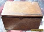 Antique Sewing Machine Wooden Box With Attatchments / 1889 for Sale