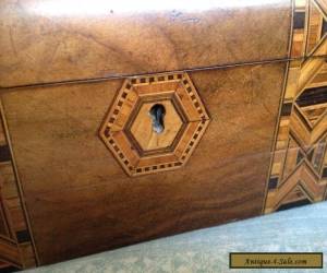 Item Victorian wooden inlay jewellery box. for Sale