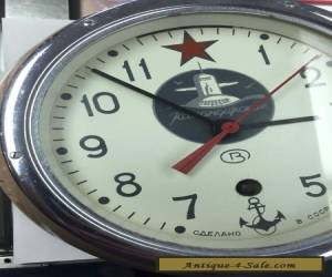 Item Vintage Russian Submarine Wall Clock With Key.         for Sale