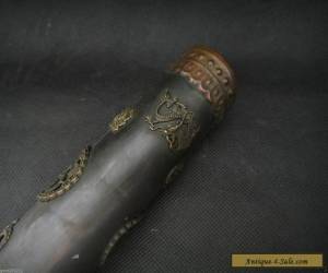 Item  China Chinese Old vintage decorative hand-carved brass Kaleidoscope dragon for Sale