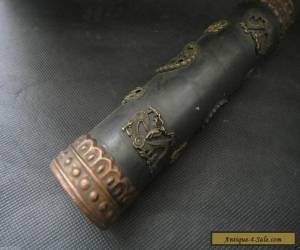 Item  China Chinese Old vintage decorative hand-carved brass Kaleidoscope dragon for Sale