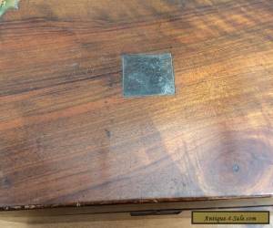 Item Victorian Edwardian Antique Writing Slope Box for Restoration, Brass Corners for Sale