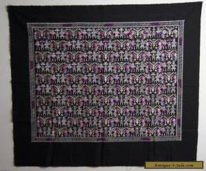 Item Vintage Handmade Silk Embroidery Textile from Guilin Guangxi China - T 66 for Sale