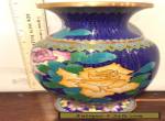 Beautiful Chinese Cloisonne Vase for Sale