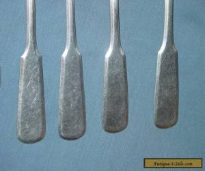 Item Antique Poland Norblin Warszawa Flatware Forks Spoons 5 pcs for Sale