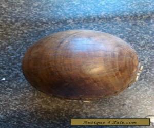 Item Large vintage carved ball with bone inlay for Sale