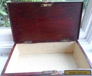Item 19th Century Wooden Candle ? Box c-1880's No Reserve for Sale