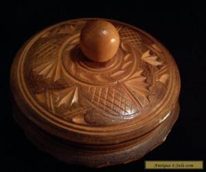 Item Hand Decorated Vintage Wooden Box for Sale