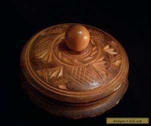 Item Hand Decorated Vintage Wooden Box for Sale