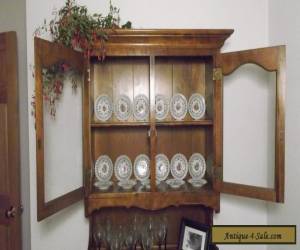 Item Vintage Mid-Century Early American Style China Cabinet  for Sale