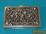 RARE ANTIQUE CHINESE SOLID SILVER CARD HOLDER  for Sale