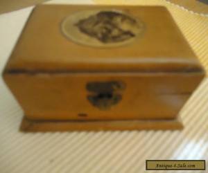 Item Vintage/Edwardian Wooden Box Snowdon Wales Tourist for Sale