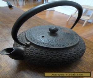 Item small vintage Hobnail Japanese Cast Iron Kettle            for Sale