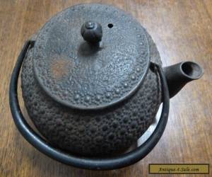 Item small vintage Hobnail Japanese Cast Iron Kettle            for Sale