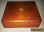 Beautiful antique vintage wooden box for Sale