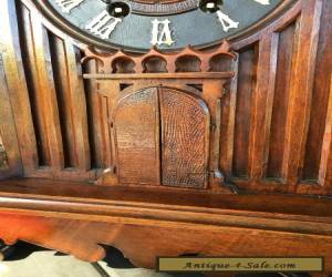 Item Rare Antique Black Forest Trumpeter Clock for Sale