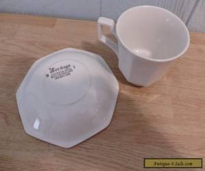 Item 5 Heritage Johnson Brothers Tea Cups and Saucers Ironstone Made in England for Sale