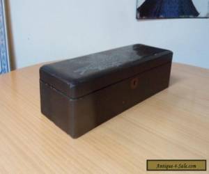 Item VINTAGE WOODEN BOX-HINGED LID WITH BIRD/FLORAL PATTERN-LENGTH 30.4cm for Sale